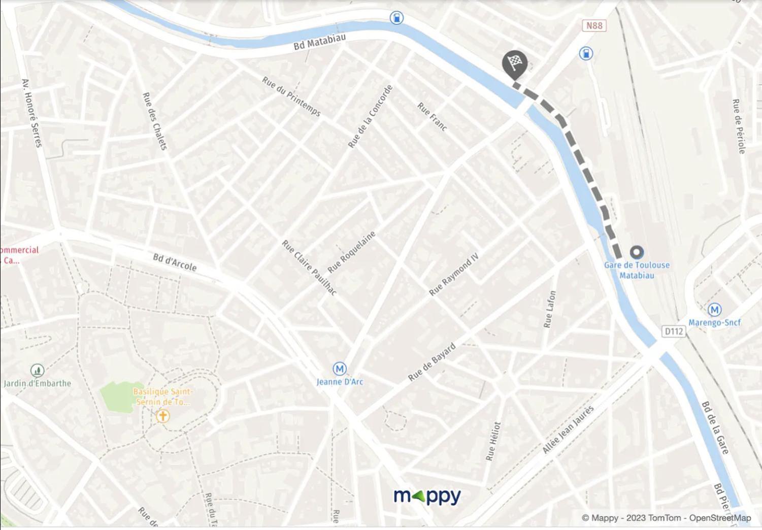 Chambre & Table D'Hote A 5 Min De La Gare Matabiau Toulouse Exteriör bild